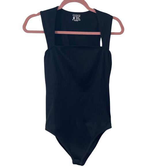 Strappy Square Neck Sleeveless Tummy Control Bodysuits Sz XXL Shapewear Snaps - Picture 2 of 4